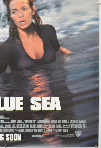 DEEP BLUE SEA (Bottom Right) Cinema One Sheet Movie Poster 