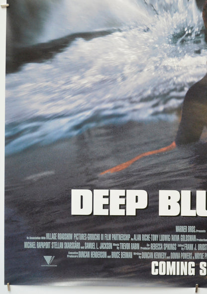 DEEP BLUE SEA (Bottom Left) Cinema One Sheet Movie Poster 