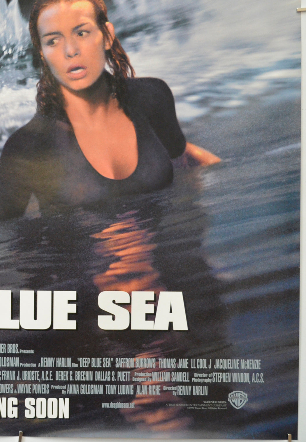 DEEP BLUE SEA (Bottom Right) Cinema One Sheet Movie Poster 