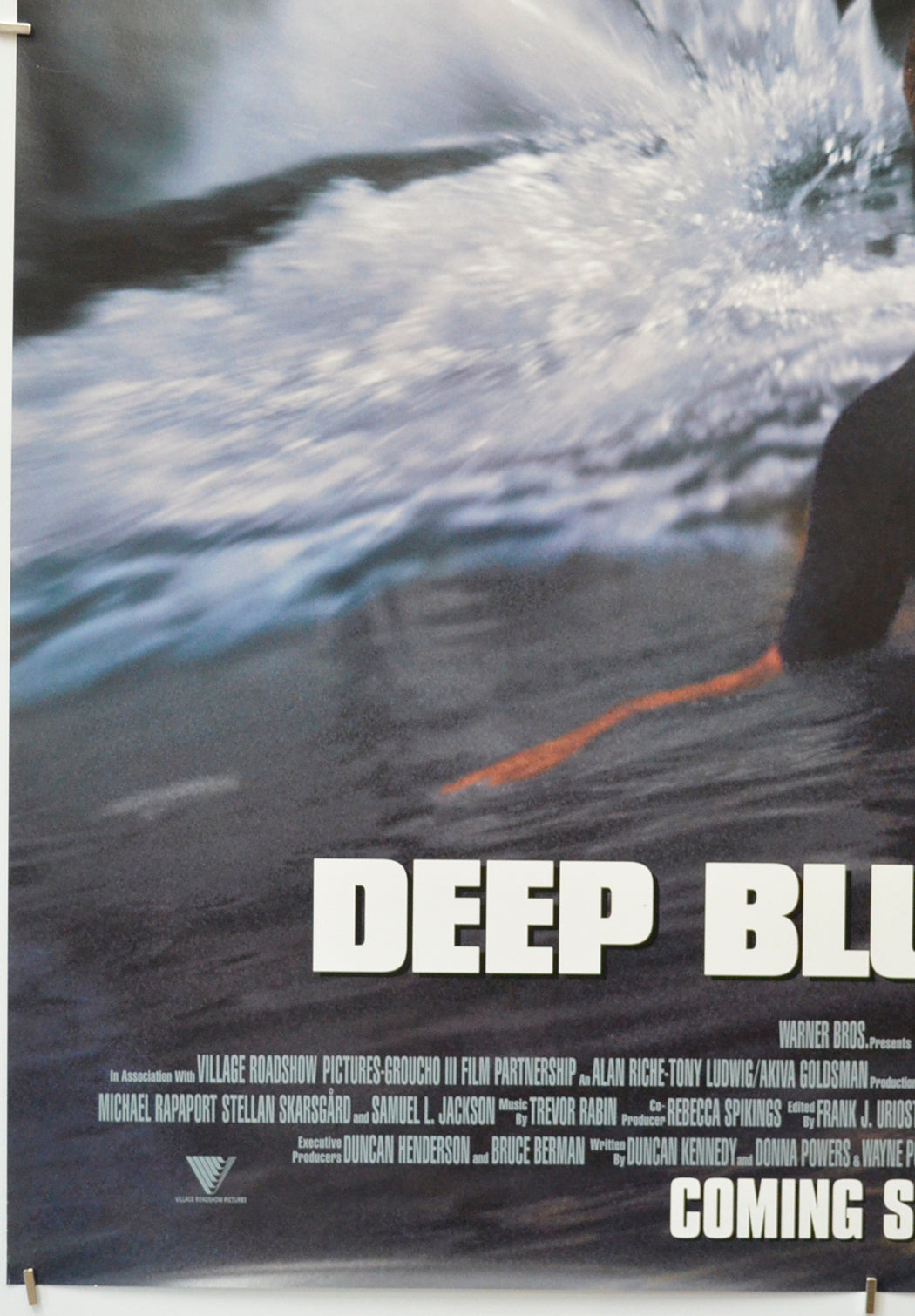 DEEP BLUE SEA (Bottom Left) Cinema One Sheet Movie Poster 