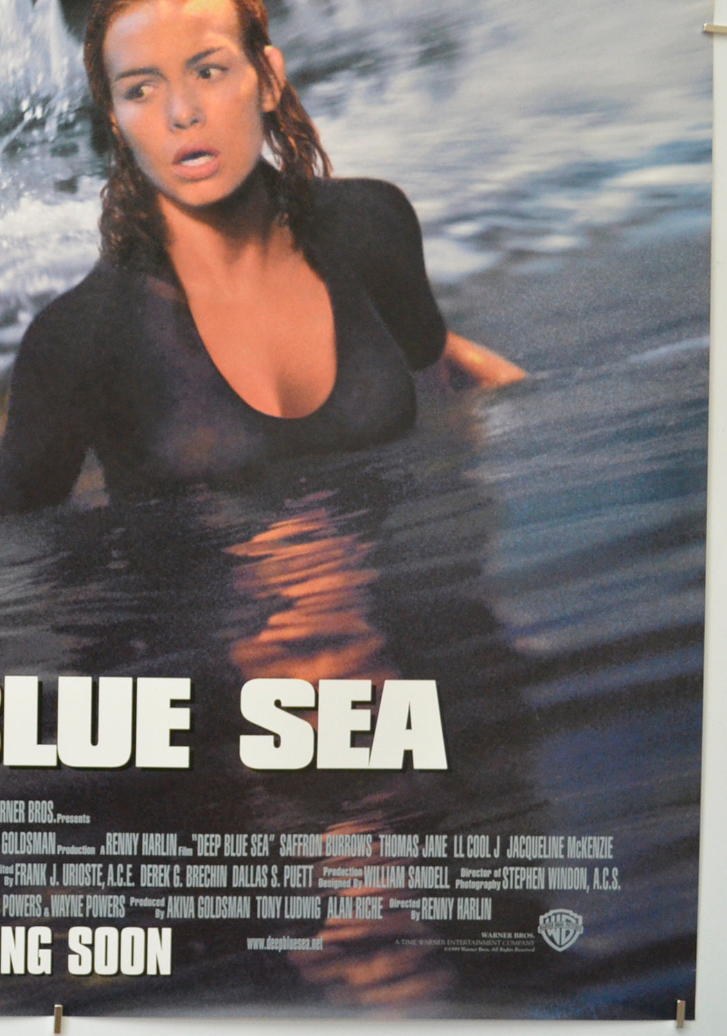 DEEP BLUE SEA (Bottom Right) Cinema One Sheet Movie Poster 