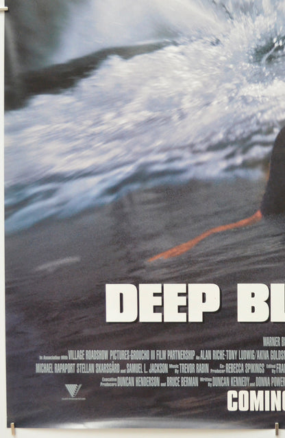 DEEP BLUE SEA (Bottom Left) Cinema One Sheet Movie Poster 