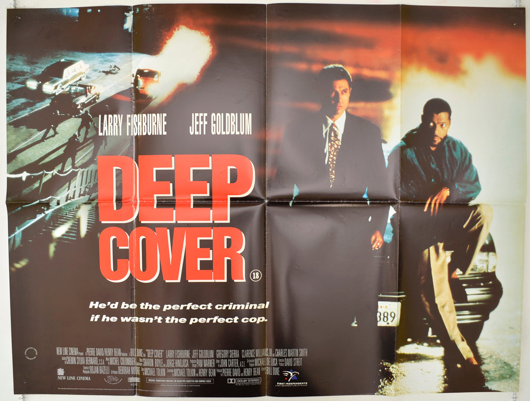 Deep Cover   Original Quad Poster - Film Poster - Movie Poster 