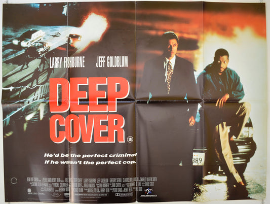 Deep Cover   Original Quad Poster - Film Poster - Movie Poster 