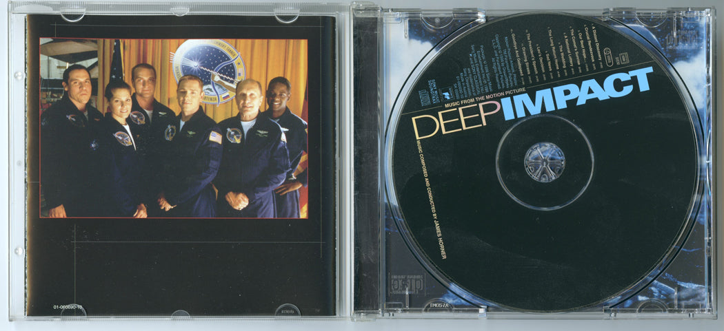 DEEP IMPACT Original CD Soundtrack (Inside) 