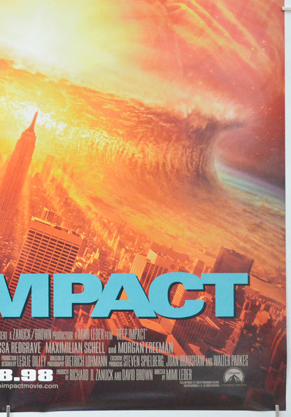 DEEP IMPACT (Bottom Right) Cinema One Sheet Movie Poster 