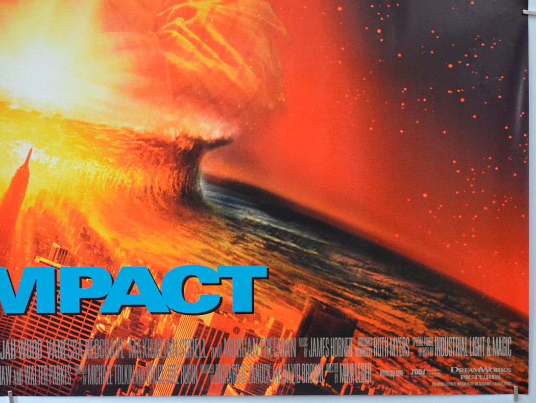 DEEP IMPACT (Bottom Right) Cinema Quad Movie Poster 