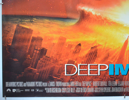 DEEP IMPACT (Bottom Left) Cinema Quad Movie Poster 