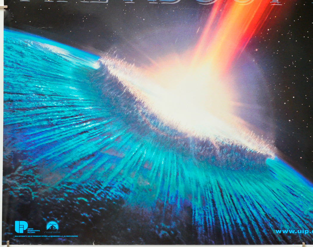 Deep Impact (Bottom Left) Cinema Quad Movie Poster 