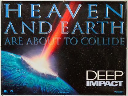 Deep Impact - Original Quad Poster - Film Poster - Movie Poster