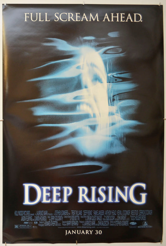 Deep Rising Original One Sheet Poster - Film Poster - Movie Poster