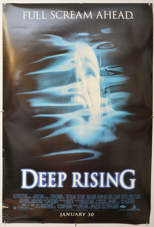 Deep Rising Original One Sheet Poster - Film Poster - Movie Poster