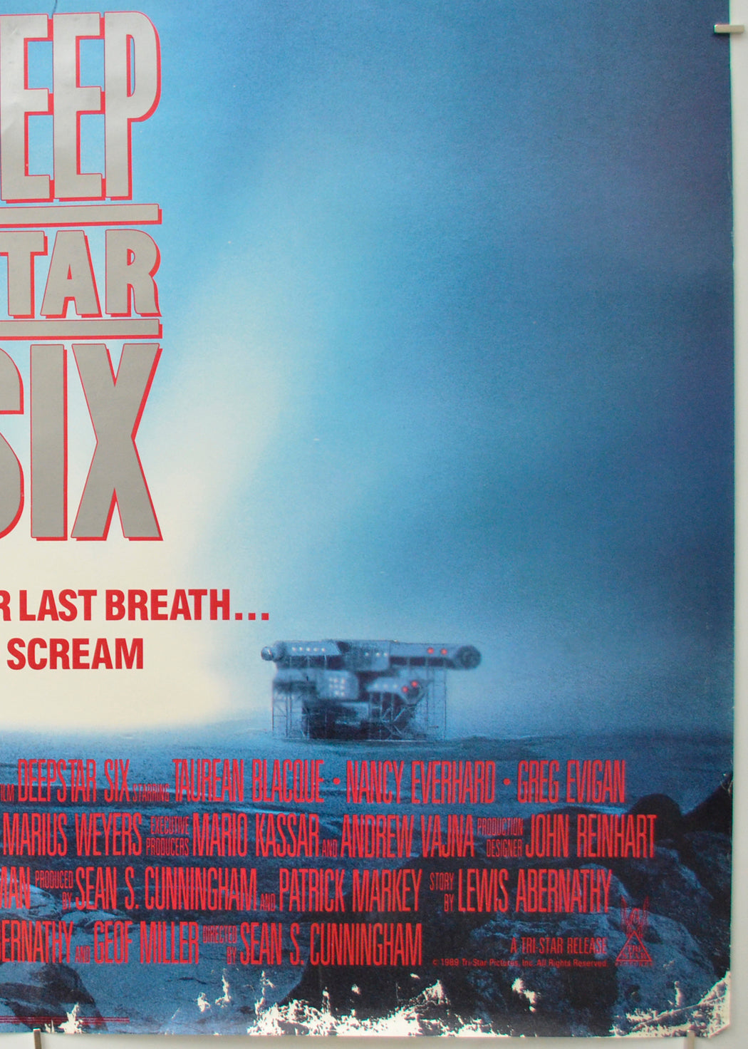 DEEP STAR SIX (Bottom Right) Cinema One Sheet Movie Poster 