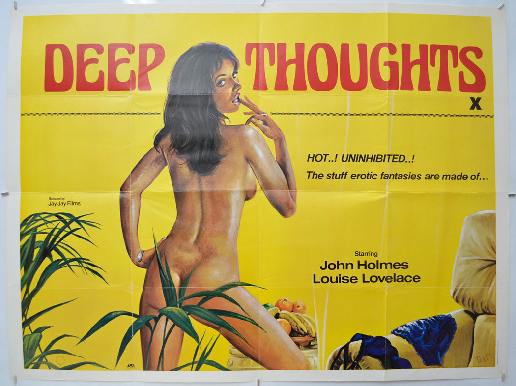 Deep Thoughts (a.k.a. Pensieri morbosi) Original Quad Poster - Film Poster - Movie Poster