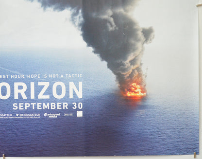 DEEPWATER HORIZON (Bottom Right) Cinema Quad Movie Poster 