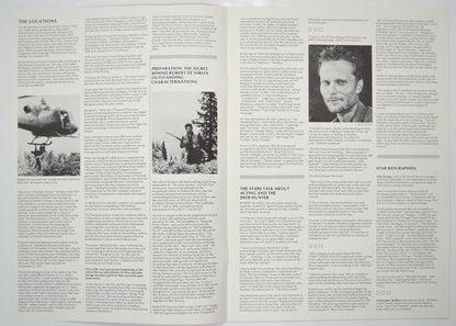 THE DEER HUNTER Cinema Exhibitors Campaign Pressbook - INSIDE 