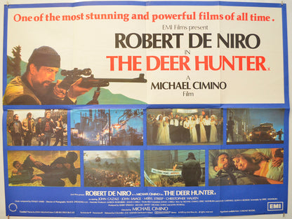 The Deer Hunter Original Quad Poster - Film Poster - Movie Poster