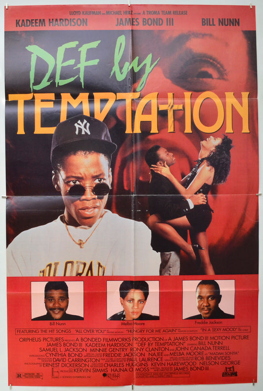 Def By Temptation  Original One Sheet Poster - Film Poster - Movie Poster