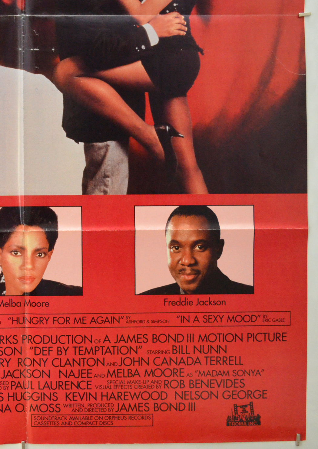 DEF BY TEMPTATION (Bottom Right) Cinema One Sheet Movie Poster 