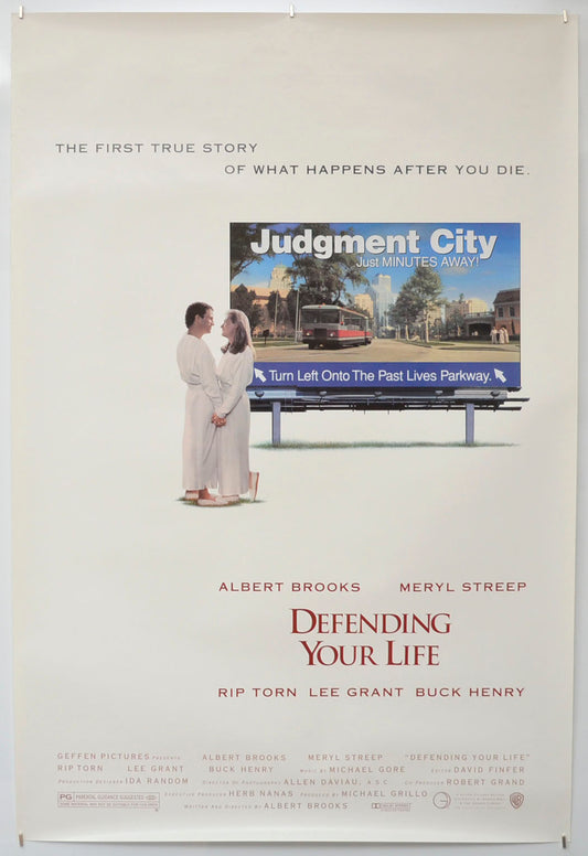 Defending Your Life Original One Sheet Poster - Film Poster - Movie Poster