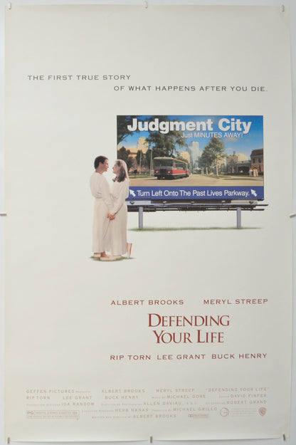 Defending Your Life Original One Sheet Poster - Film Poster - Movie Poster