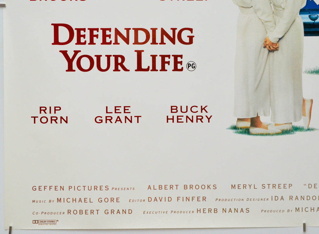 Defending Your Life (Bottom Left) Cinema Quad Movie Poster 