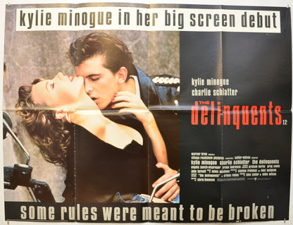 The Delinquents Original Quad Poster - Film Poster - Movie Poster  