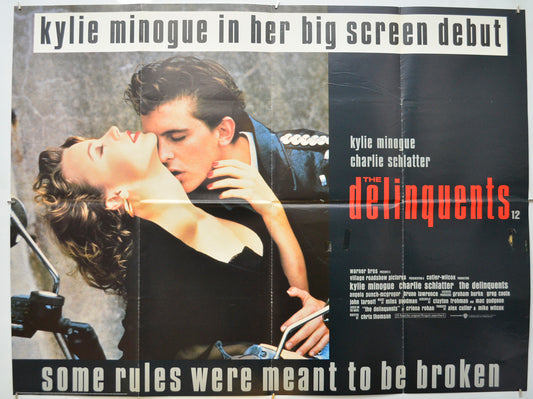 The Deliquents Original Quad Poster - Film Poster - Movie Poster