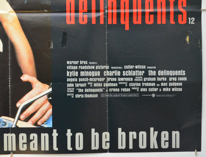 THE DELIQUENTS (Bottom Right) Cinema Quad Movie Poster 