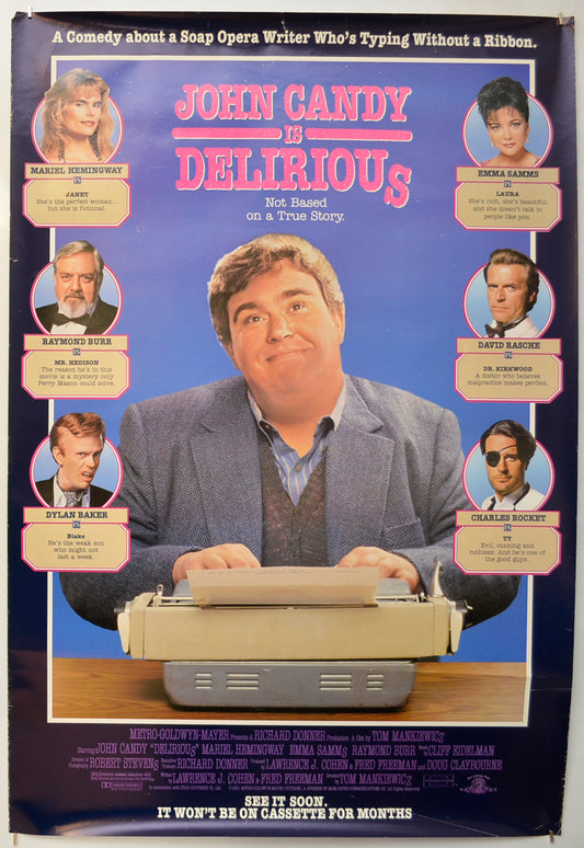 Delirious Original One Sheet Poster - Film Poster - Movie Poster