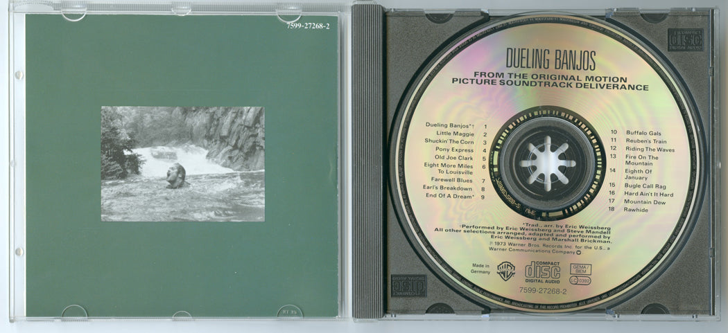 DELIVERANCE Original CD Soundtrack (Inside) 