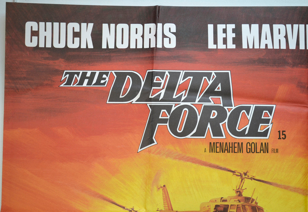 THE DELTA FORCE (Top Left) Cinema Quad Movie Poster 