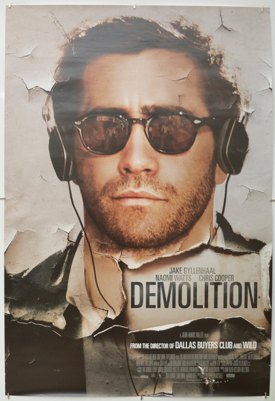 Demolition Original One Sheet Poster - Film Poster - Movie Poster 