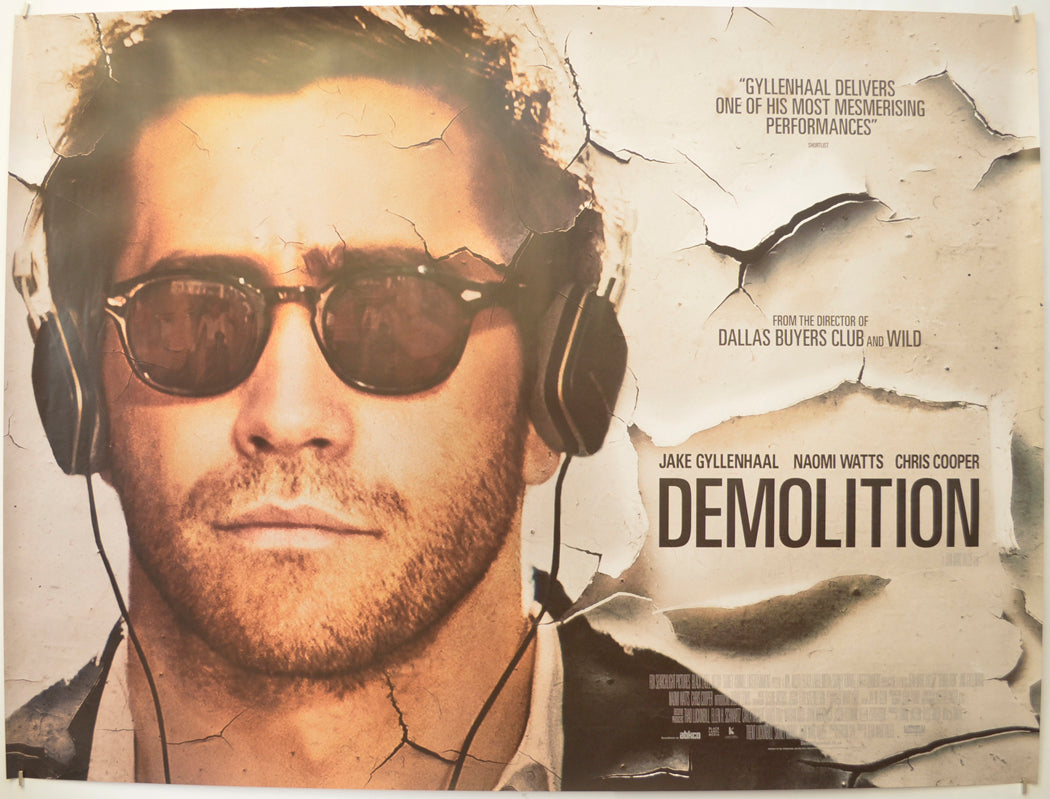 Demolition Original Quad Poster - Film Poster - Movie Poster