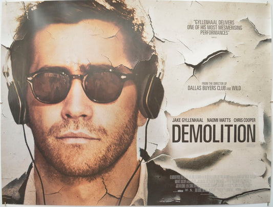 Demolition Original Quad Poster - Film Poster - Movie Poster