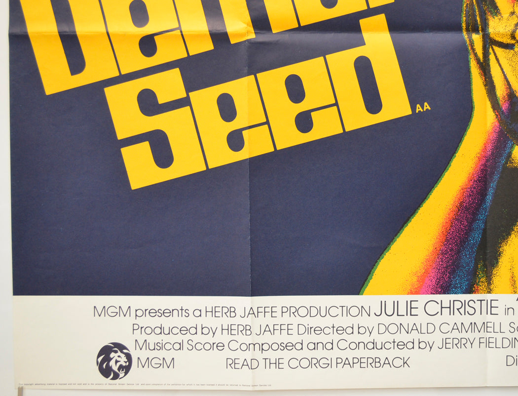 DEMON SEED (Bottom Left) Cinema Quad Movie Poster 