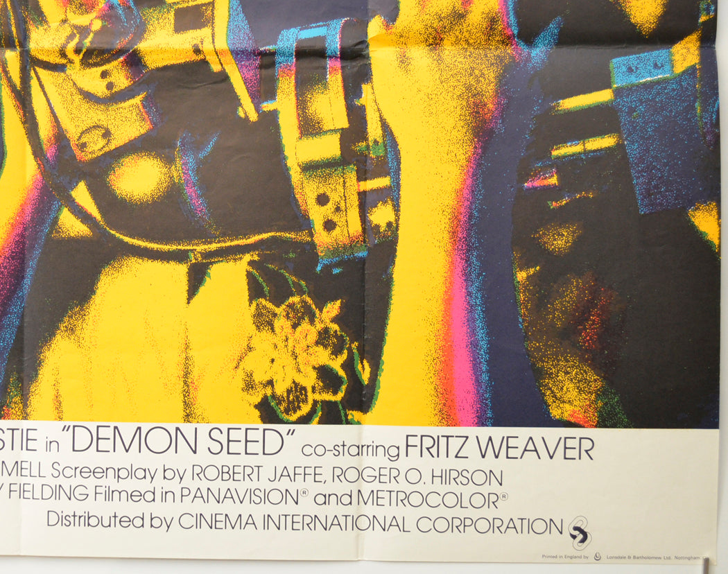 DEMON SEED (Bottom Right) Cinema Quad Movie Poster 