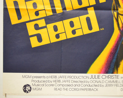 DEMON SEED (Bottom Left) Cinema Quad Movie Poster 