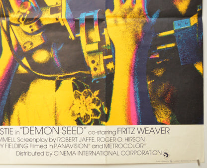 DEMON SEED (Bottom Right) Cinema Quad Movie Poster 