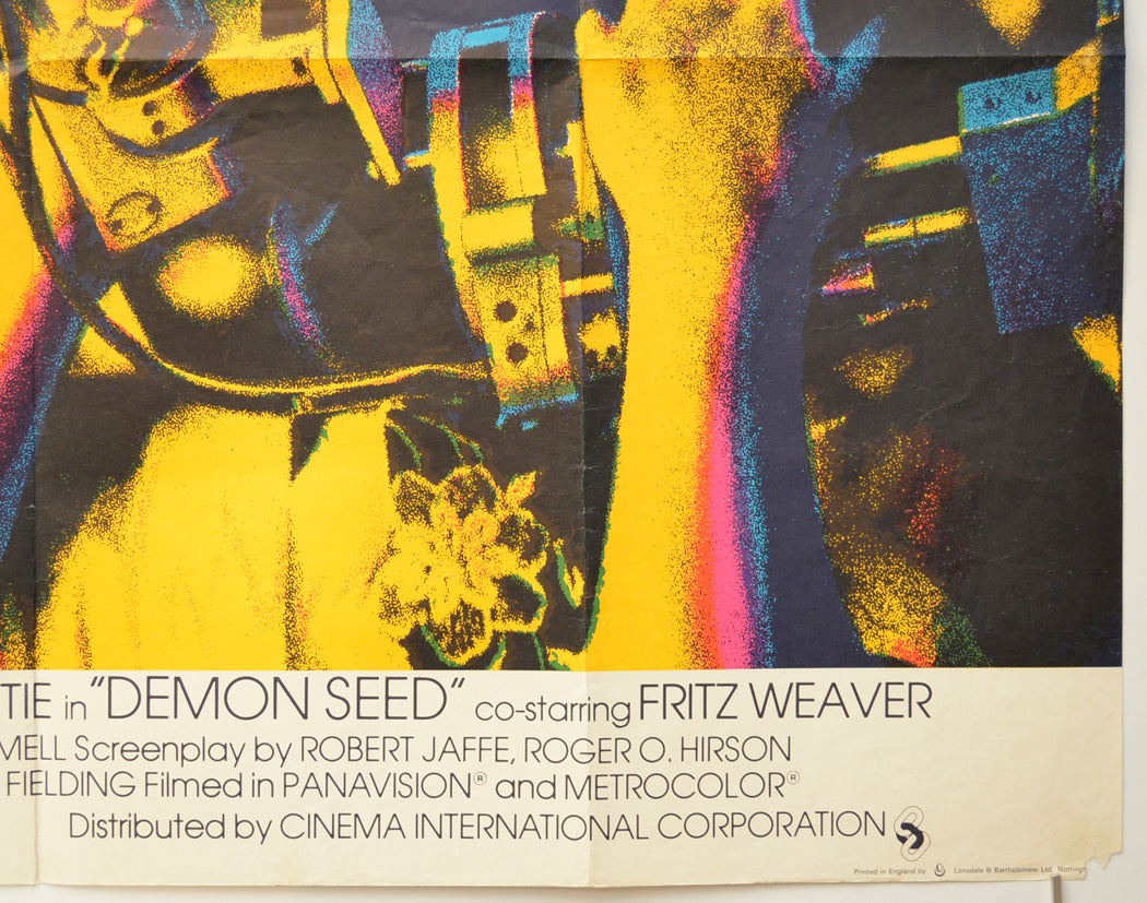 DEMON SEED (Bottom Right) Cinema Quad Movie Poster 