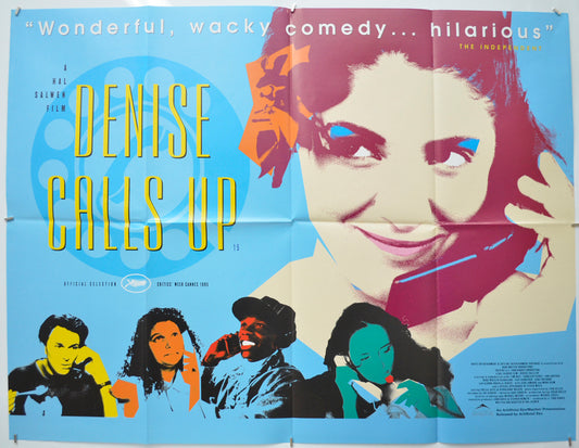 Denise Calls Up Original Quad Poster - Film Poster - Movie Poster