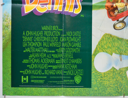 DENNIS (Bottom Left) Cinema Quad Movie Poster 