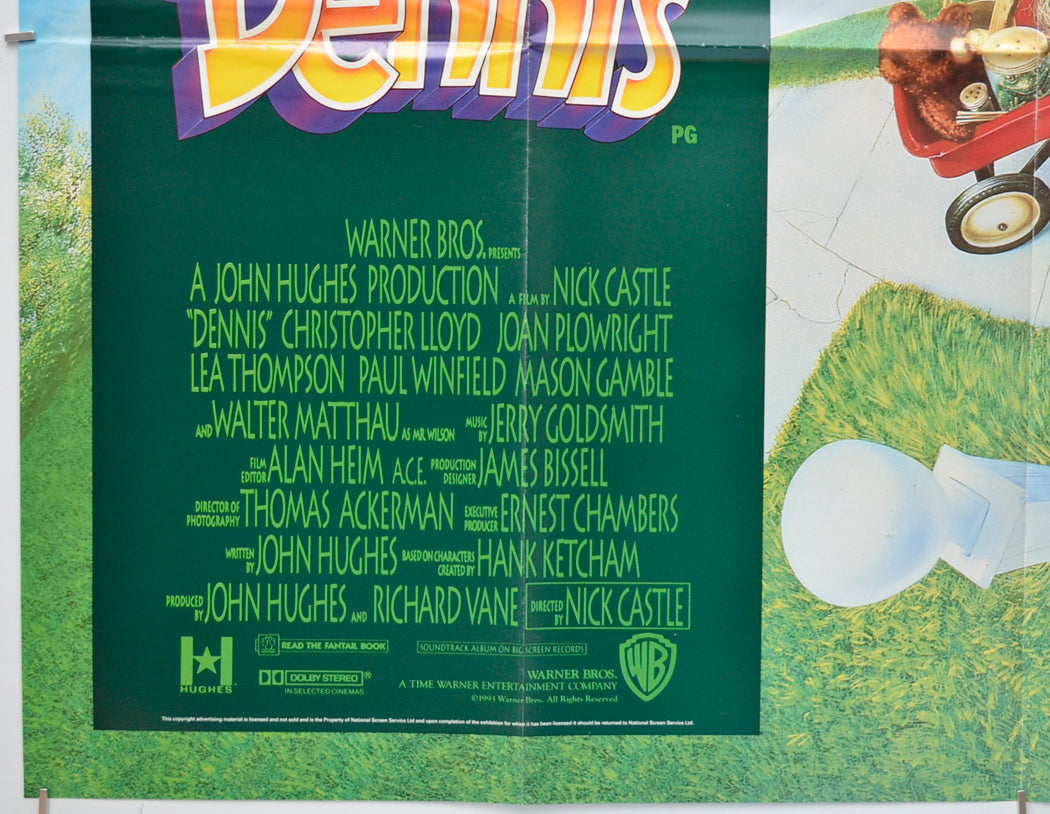 DENNIS (Bottom Left) Cinema Quad Movie Poster 