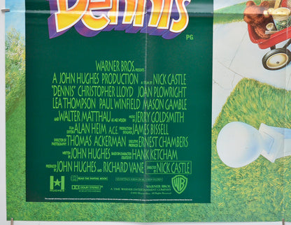 DENNIS (Bottom Left) Cinema Quad Movie Poster 