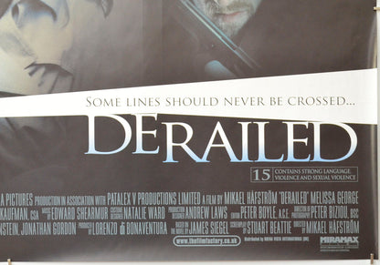 DERAILED (Bottom Right) Cinema Quad Movie Poster 