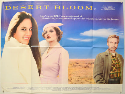 Desert Bloom Original Quad Poster - Film Poster - Movie Poster