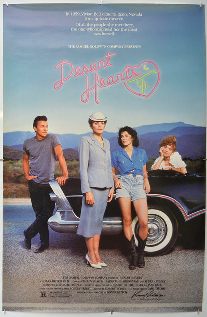 Desert Hearts Original One Sheet Poster - Film Poster - Movie Poster