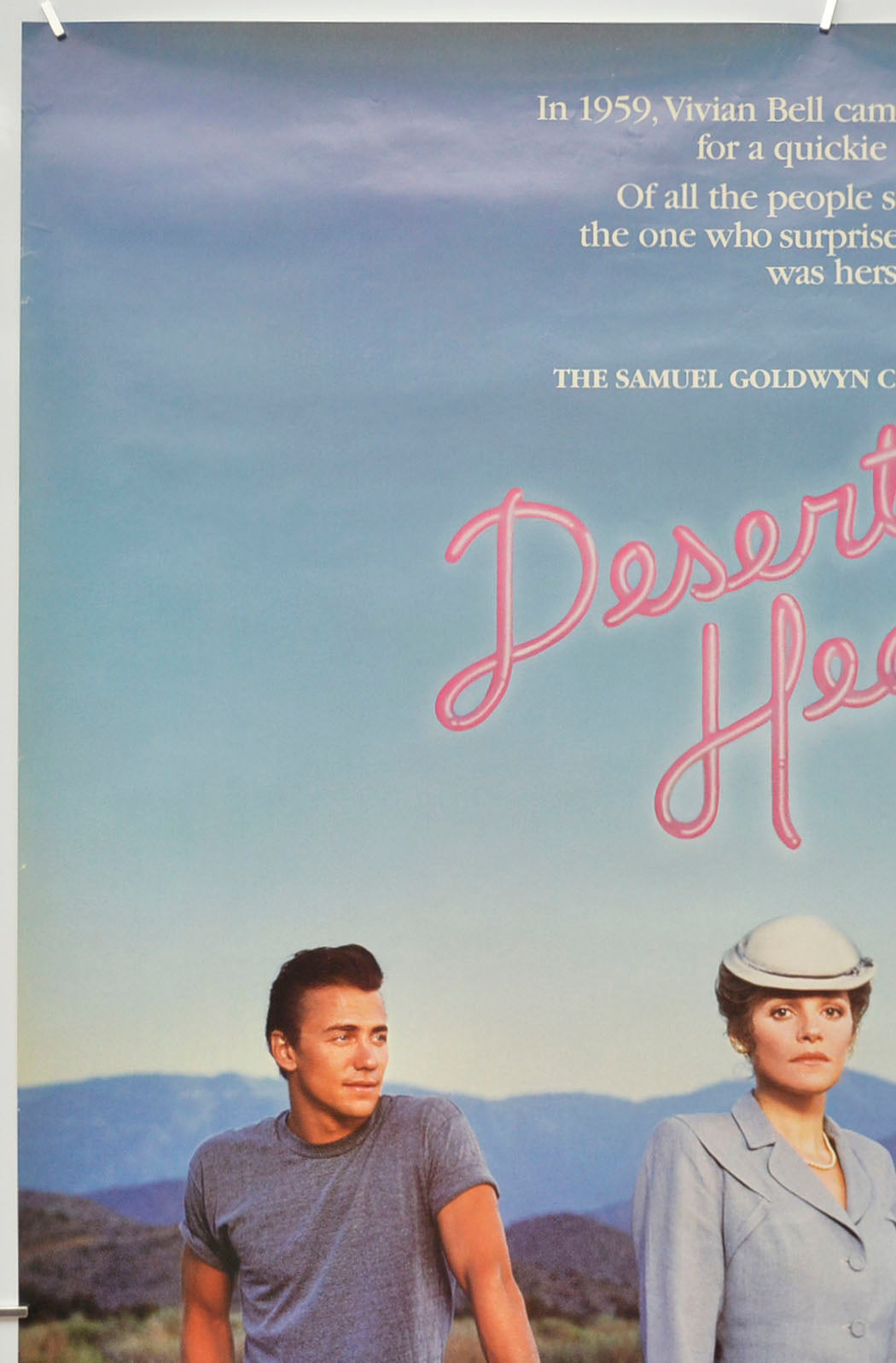 DESERT HEARTS (Top Left) Cinema One Sheet Movie Poster 