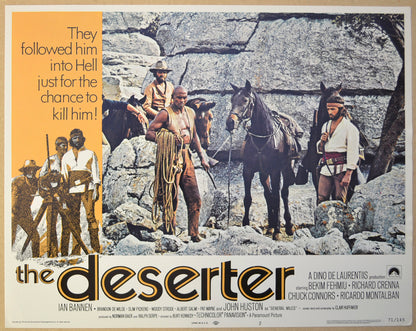 THE DESERTER (Card 2) Cinema Lobby Card Set 