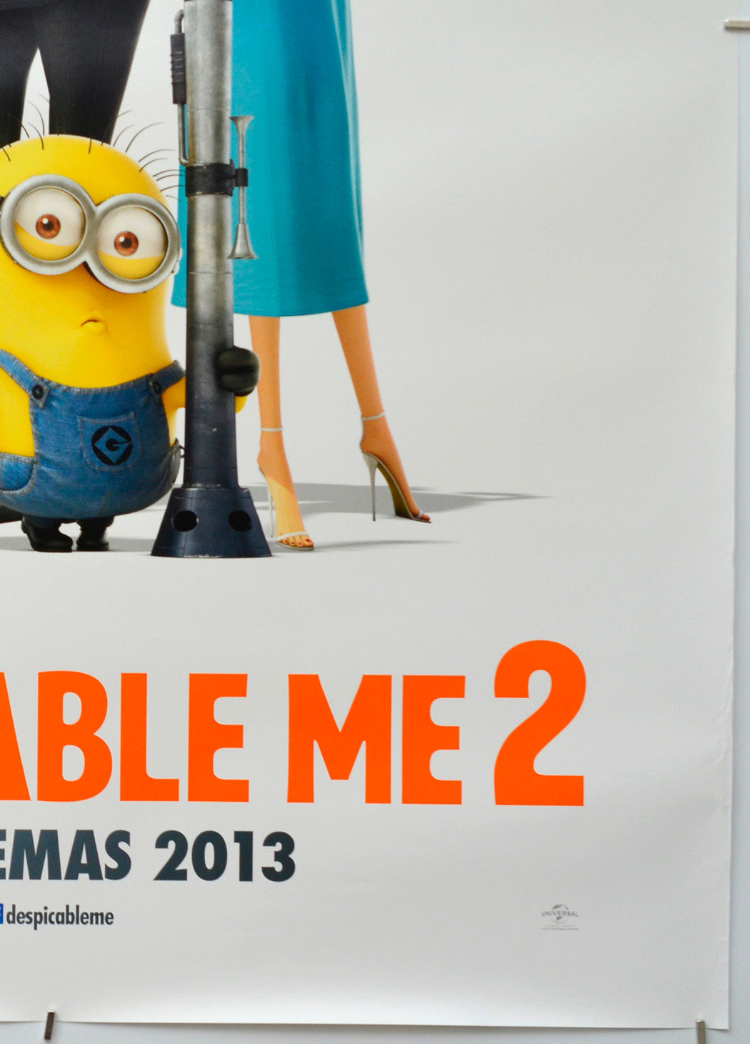 Despicable Me 2 (Bottom Right) Cinema One Sheet Movie Poster 